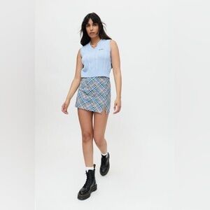Urban Outfitters Landon Seamed Mini Skirt